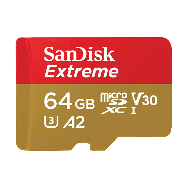 SanDisk 64GB Extreme UHS-I microSDXC Memory Card 170 MB/s