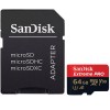 SanDisk 64GB Extreme Pro V30 Micro SD Card (SDXC) UHS-I U3 - 170MB/s