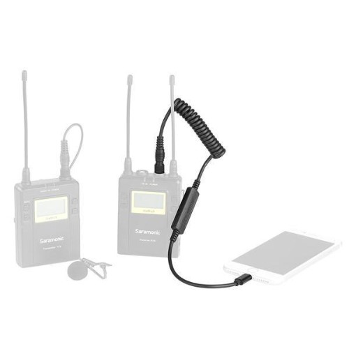 Saramonic LC-C35 Locking 3.5mm Male Connector to Apple