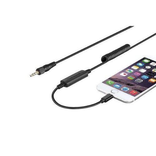 Saramonic LC-C35 Locking 3.5mm Male Connector to Apple