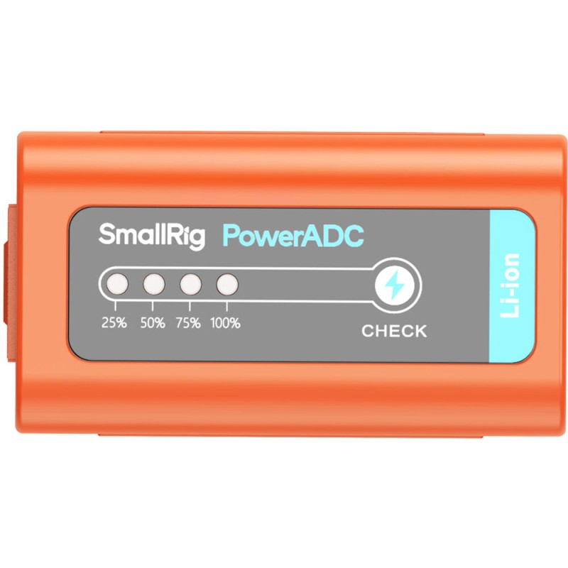 SmallRig L-Series / NP-F970 USB-C Battery (10,500mAh / 76.3Wh, Orange)