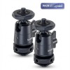 SmallRig 2948B Mini Ball-Head Mounting Support with Removable Cold Shoe (2-Pack)