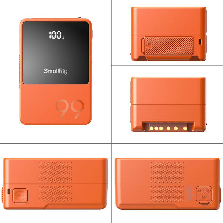 SmallRig VB99 Mini V-Mount Battery (Orange)