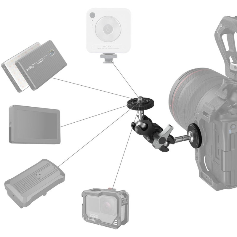 SmallRig 3238B Mini Magic Arm with Universal Ball Heads