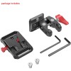 SmallRig 2989 Mini V-Lock Battery Plate with Claw-Shaped Clamp
