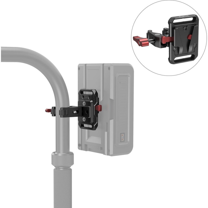 SmallRig 2989 Mini V-Lock Battery Plate with Claw-Shaped Clamp