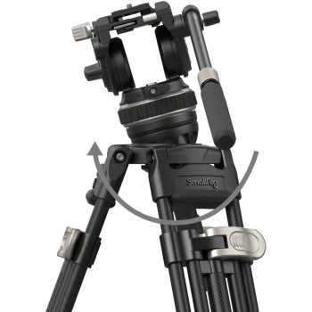 SmallRig 3989 FreeBlazer Heavy-Duty Carbon Fiber Tripod System