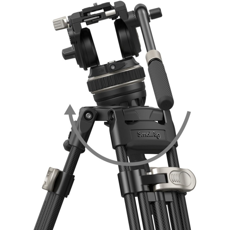 SmallRig 3989 FreeBlazer Heavy-Duty Carbon Fiber Tripod System