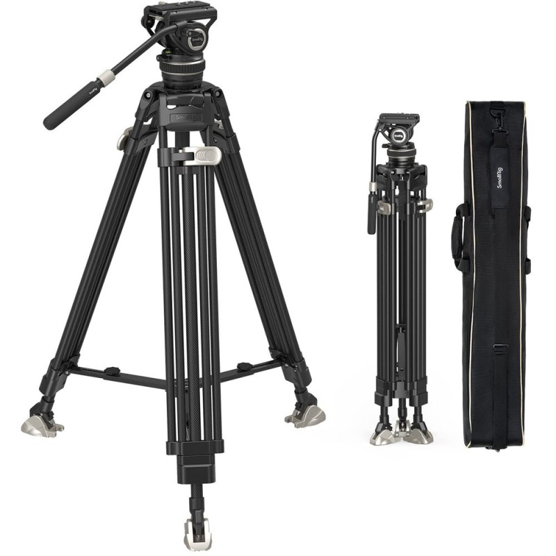 SmallRig 3989 FreeBlazer Heavy-Duty Carbon Fiber Tripod System