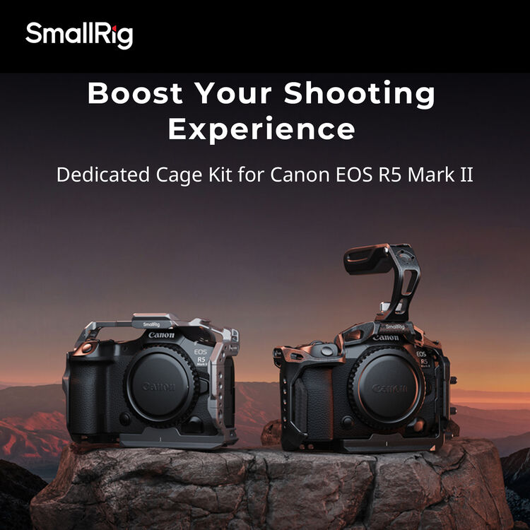 SmallRig 5029 HawkLock Quick Release Cage Kit for Canon EOS R5 Mark II