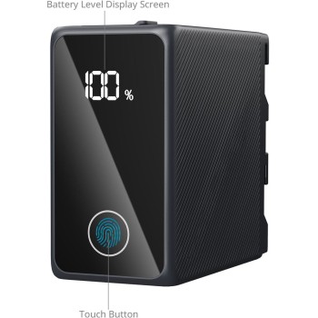 SmallRig 4469 L-Series/NP-F970 USB-C Rechargeable Camera Battery Black