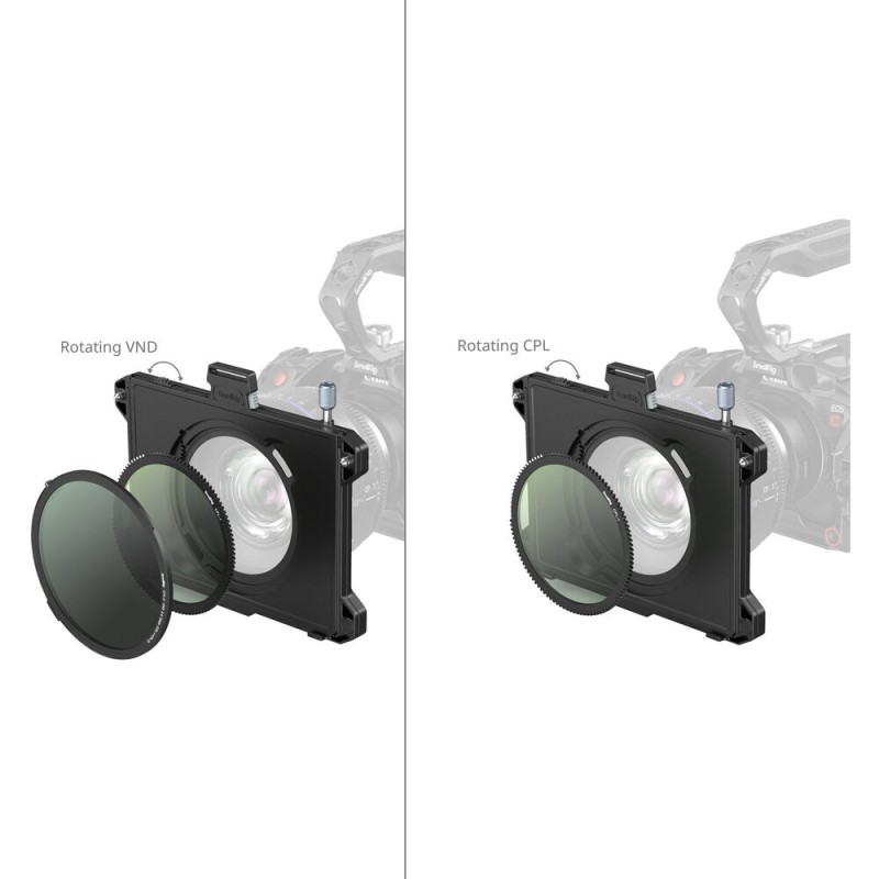 SmallRig 95mm Matte Box Kit with CPL/VND Filter Set 5011