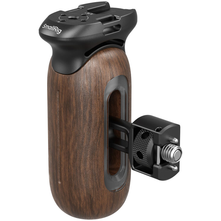 SmallRig 5238 Wooden Side Handle with Two-in-One