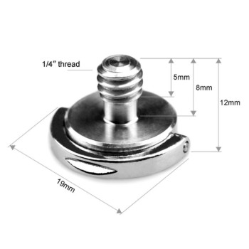 SMALLRIG Quick release Camera Fixing 1/4" Screw(2pcs Pack) 976