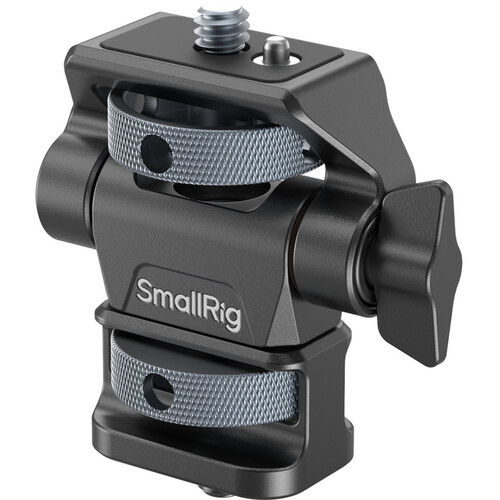 SmallRig 4886 Swivel and Tilt Adjustable Monitor Support with 1/4"-20 Screws