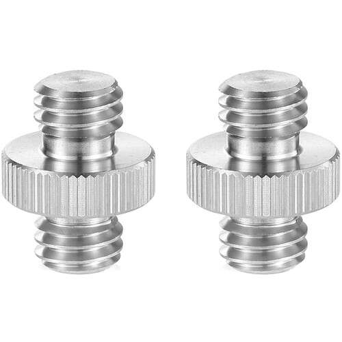 SmallRig 3/8"-16 Male to 3/8"-16 Male Thread Adapters 2-Pack 1065