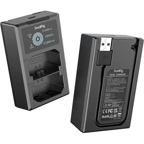 SmallRig NP-FZ100 2-Battery Kit with Dual Charger