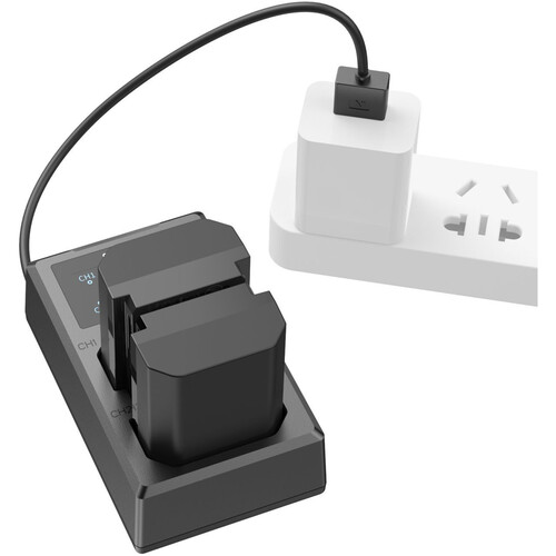 SmallRig NP-FZ100 2-Battery Kit with Dual Charger