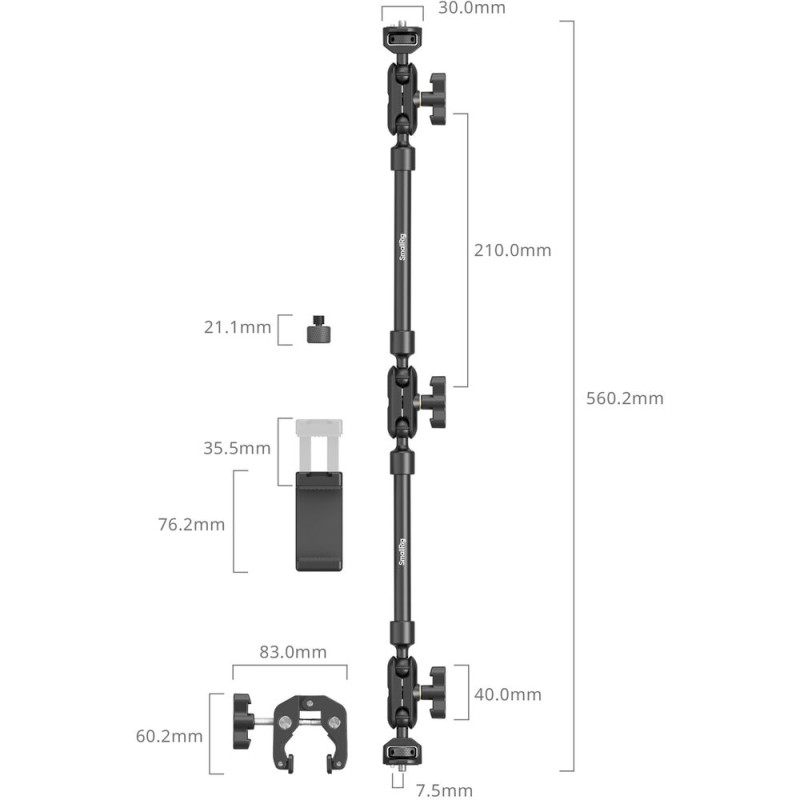 SmallRig Magic Arm with Crab Clamp Kit 4766