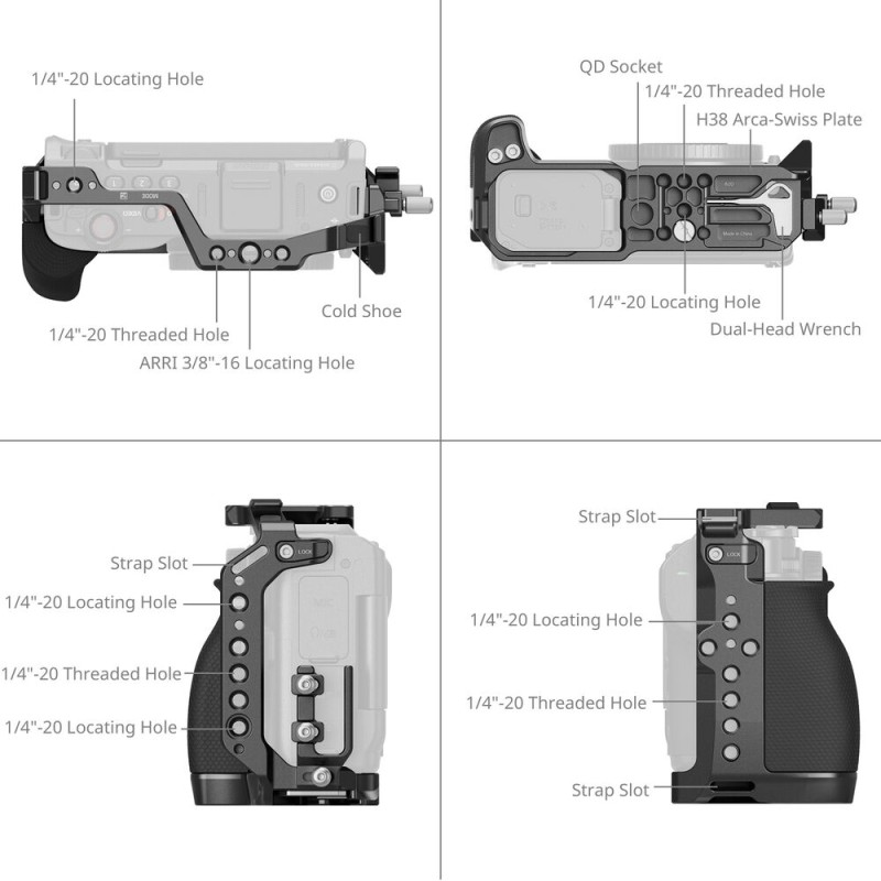 SmallRig Advanced Cage Kit for Nikon ZR 5468