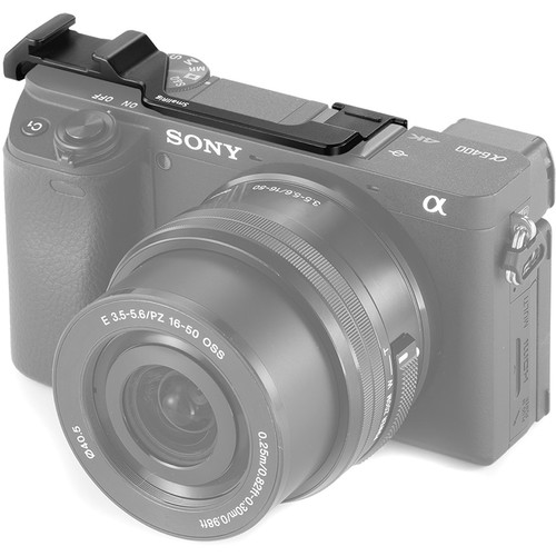 SmallRig Shoe Mount Relocation Plate for Sony a6400/a6300/a6100 Cameras