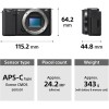 Sony ZV-E10 Mirrorless Camera Black