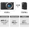 Sony ZV-E10 Mirrorless Camera Black