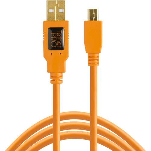 Tether Tools TetherPro USB 2.0 Type-A to 5-Pin Mini-USB Cable 4.6m CU5451