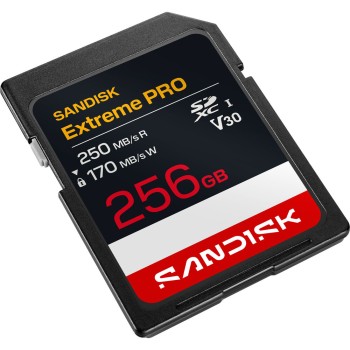 SanDisk 256GB Extreme PRO UHS-I SDXC Memory Card 200MB