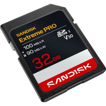 SanDisk 32GB Extreme PRO UHS-I SDHC Memory Card