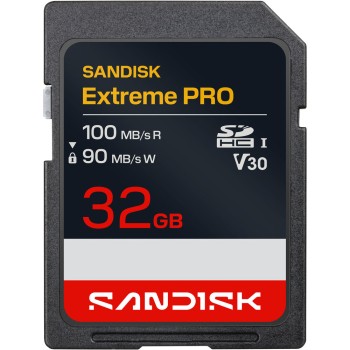 SanDisk 32GB Extreme PRO UHS-I SDHC Memory Card