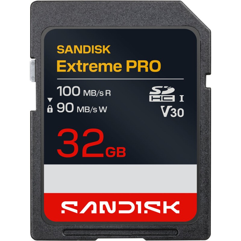 SanDisk 32GB Extreme PRO UHS-I SDHC Memory Card